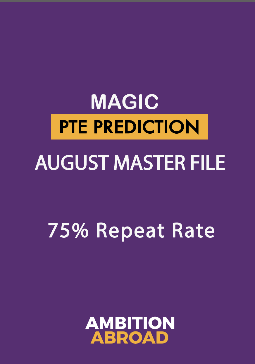 PTE Prediction File 2022 ( August Edition )
